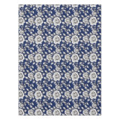 Zilveren en Witte Rozen Tafelkleed (Voorkant)
