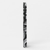 Zilveren Energie wervelt Case-Mate iPhone Case (Achterkant/links)