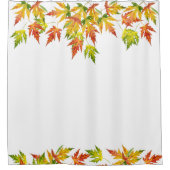 Zilveren esdoorn op een douchegordijn (Voorkant)