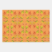 Zilveren esdoorn op inpakpapier set (Voorkant 2)