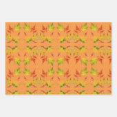 Zilveren esdoorn op inpakpapier set vel (Voorkant 2)