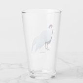 Zilveren Fazant Glas Cup (Achterkant)