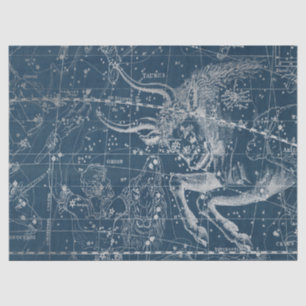 Zilveren Galaxy Star Map Serie Design 9 Tissuepapier
