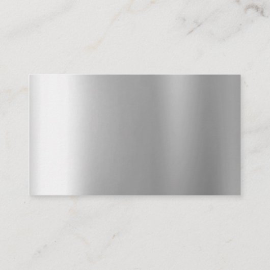 Zilveren Glitter Drip QR Code Bruiloft Details Informatiekaartje (Achterkant)