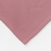 Zilveren Glitter Drips Roze Goud Roze Monogram Naa Fleece Deken (Hoek)