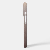 Zilveren glitter en kleurrijke lichte strepen Case-Mate iPhone case (Achterkant / Links)