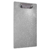 Zilveren glitter faux sparkly glimmend klembord (Rechts)