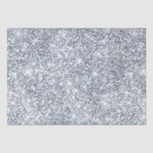 Zilveren Glitter Glam Bling Trend Stijlvol Cadeau Tissuepapier