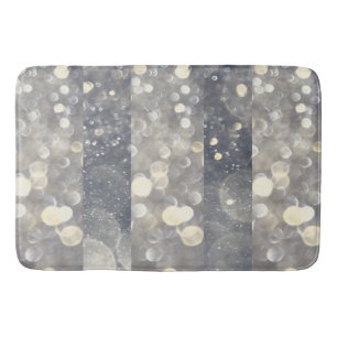 Zilveren Glitter Glamour Glam Moderne Trend Badmat