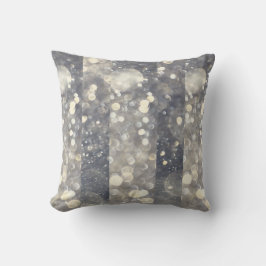 Zilveren Glitter Glamour Glam Moderne Trend Kussen