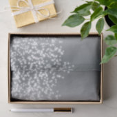 Zilveren Glitter Letters Monogram Letter Initiaal Tissuepapier (Geschenk)