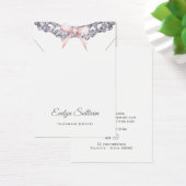 Zilveren glitter lijst boog ketting display kaart (Bureau)