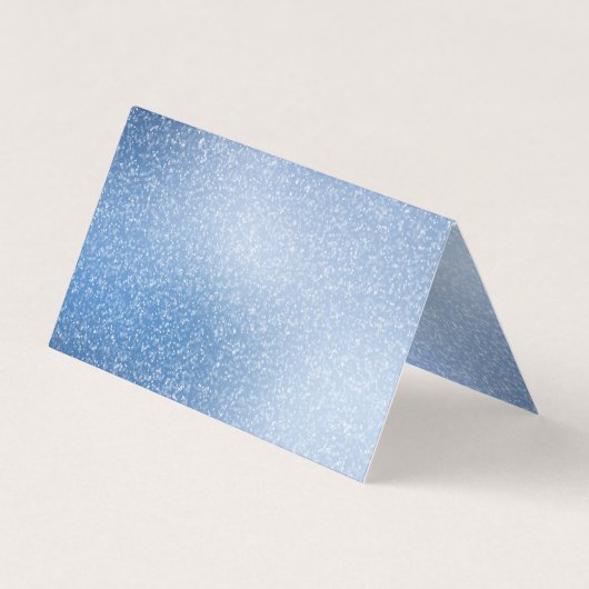 Zilveren glitter op blauwe achtergrond Bedankt Car Kaart (Achterkant)