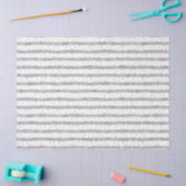 Zilveren Glitter Strepen Stippen Kerst Tissuepapier (Craft)