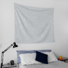 Zilveren Glitter Textuur Wit Sparkling Glanzend Wandkleed