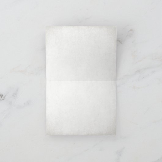 Zilveren Glitter Uitziend Bedankkaartje Bedankkaart (Binnen)