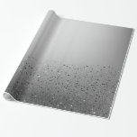 Zilveren Glitterende Sweet 16 Verjaardagsfeestje Cadeaupapier<br><div class="desc">Inpakpapier</div>