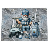 Zilveren Golf Elf Groot Cadeauzakje (Voorkant)