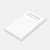 Zilveren Grens Post-it Nota's Post-it® Notes (Schuin)