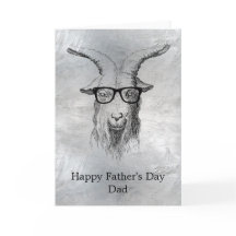 Zilveren Grijze Hipster Geit