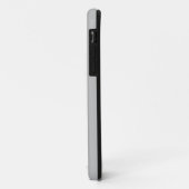 Zilveren grijze stevige iPhone 11 hoes (Achterkant/links)