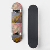zilveren hamer skateboard (Voorkant)