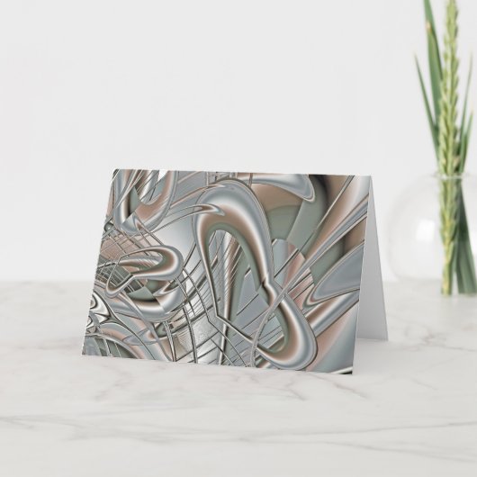 Zilveren Harten Kaart (Voorkant)