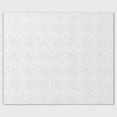 Zilveren Hartjes Confetti Cadeaupapier (Vlak)