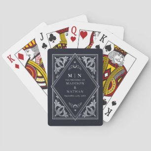 Zilveren Hemelse Tarot Gotische Huwelijksgunst Pokerkaarten