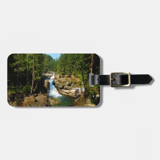 Zilveren Herfsten in het nationaal park Mount Rain Bagagelabel (Voorkant horizontaal)