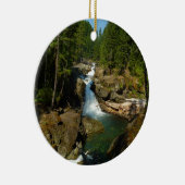 Zilveren Herfsten in het nationaal park Mount Rain Keramisch Ornament (Rechts)