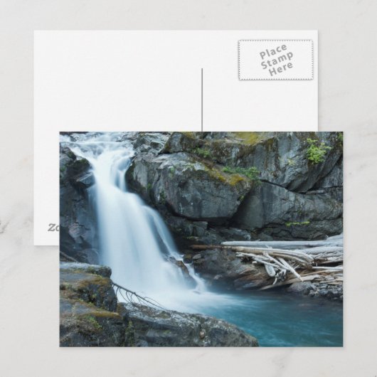 Zilveren Herfsten, nationaal park Mount Rainier Briefkaart (Voorkant / Achterkant)