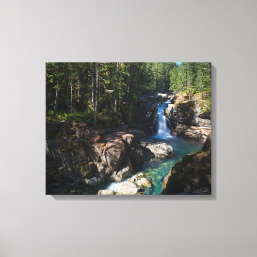 Zilveren Herfsten, nationaal park Mount Rainier Canvas Afdruk (Voorkant)