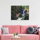 Zilveren Herfsten, nationaal park Mount Rainier Canvas Afdruk (Insitu (Woonkamer))