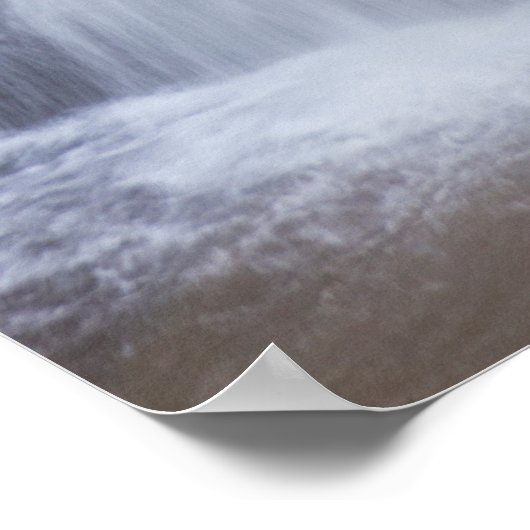 Zilveren Herfsten Willamette Valley Oregon Middle  Poster (Hoek)