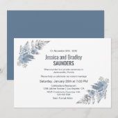 Zilveren Huwelijksfeest Kaart (Voorkant / Achterkant)