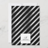 Zilveren Huwelijksjubileum 25 Jaar Zwart Zilver Wi Kaart (Achterkant)