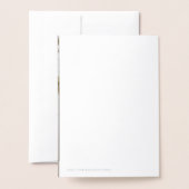 Zilveren Huwelijksjubileum 25ste verjaardag Folie Kaarten (Met envelop)