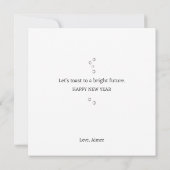 Zilveren juichbril aankondiging (Achterkant)