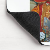 Zilveren Kabuku-masker Muismat (Hoek)