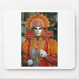 Zilveren Kabuku-masker Muismat