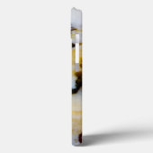 Zilveren Kant Onyx Case-Mate iPhone Case (Achterkant / Links)