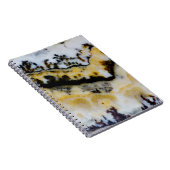 Zilveren Kant Onyx Notitieboek (Rechterzijde)