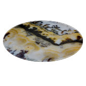 Zilveren Kant Onyx Snijplank (Hoek)