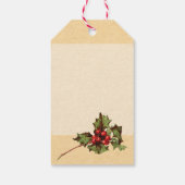  Zilveren Kerst Bells Holiday Gift Labels Cadeaulabel (Achterkant)
