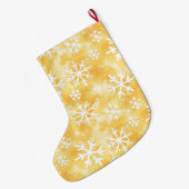 Zilveren Kerst Paarse Pin Rode Strepen Grote Kerstsok (Achterkant (Hangend))