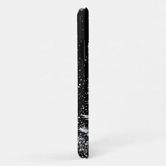 Zilveren kerstboom Case-Mate iPhone case (Achterkant/rechts)