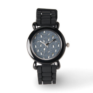 Zilveren Kinder kijk uit met schattige kleine ping Horloge