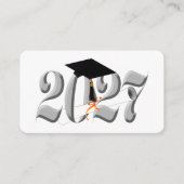 Zilveren Klas van 2027 Afstuderen Informatiekaartje (Voorkant)