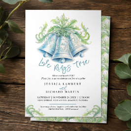 Zilveren klokken Monogram gebladerte waterverf Huw Kaart